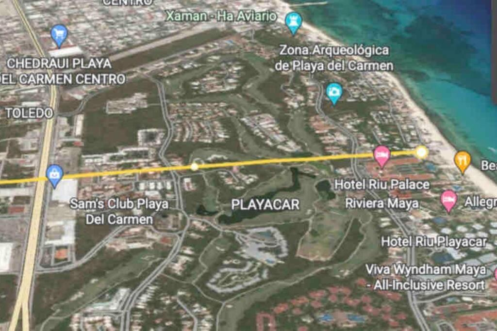 Modern Beautiful Loft 8 Min Away From The Beach! Apartamento Playa del Carmen