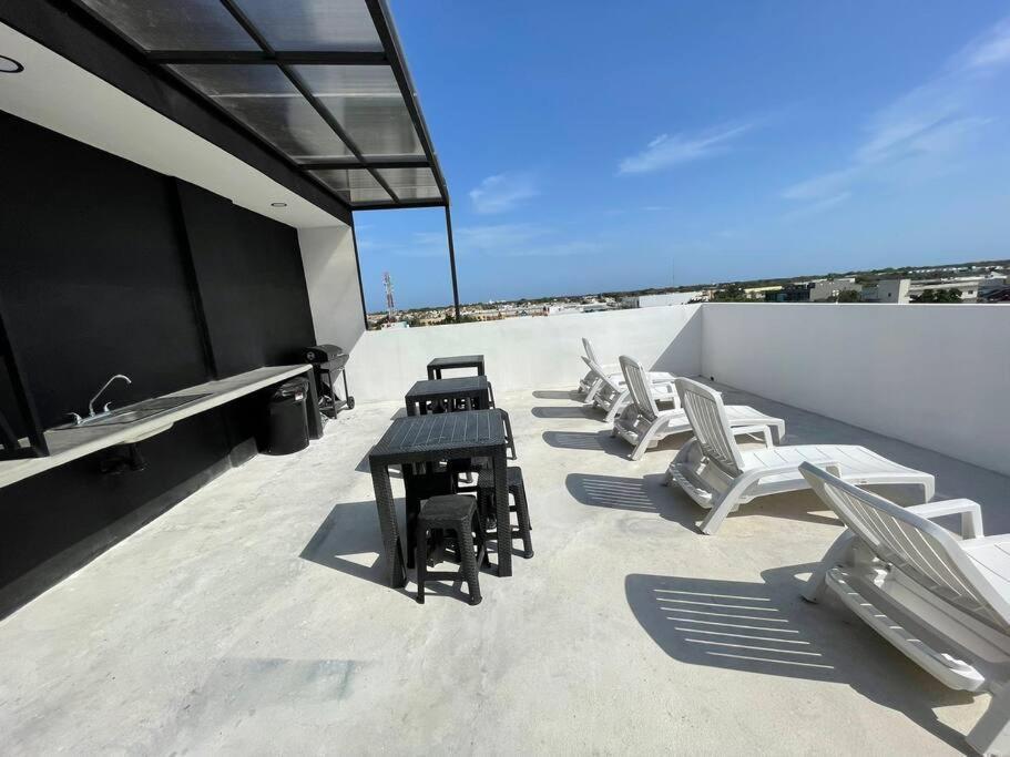 Modern Beautiful Loft 8 Min Away From The Beach! Apartamento Playa del Carmen
